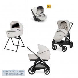 Cochecito Inglesina Aptica 2025 System Quattro Darwin Opal Ivory