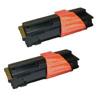 compatible multipack kyocera fs-1128mfp printer toner cartridges 2 pack -tk130