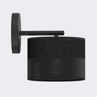 aplique de pared lomis negro