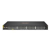 switch hpe aruba cx 6100 48g poe 4sfp 740w gestionado l3 rack 1u