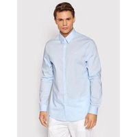 guess camisa manga larga m1yh20 w7zk1-g7s1 airway blue para hombre