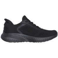 skechers deportivas moda deportiva slip-ins bobs squad chaos negra para mujer
