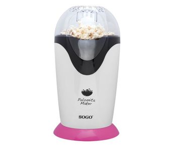 Palomitas sin aceite con pies antideslizantes - 1200w, rosa