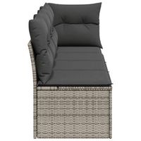sofa de jardin para 4 personas con cojines