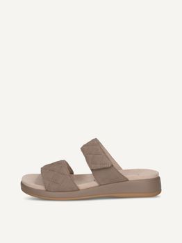 CAPRICE Mule, brown, made of Leather without heel, Size 40