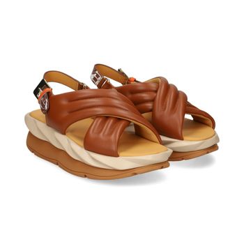 4ccccees Sandalias Con Plataforma Mujer - Marrón Talla 38