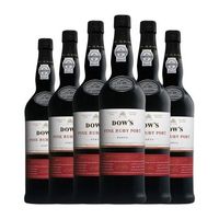 dows port vino generoso fine ruby porto 75 cl 19 vol pack de 6 unidades