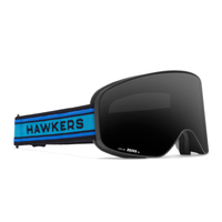 gafas ski hawkers artik small - black blue