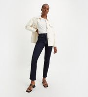 levis para mujer 18883-0227 jeans 724 high rise straight dark indigo - flat finish marino 2732 casual denim lyocell sostenible