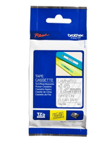 tape12mm white on clear f p-touch