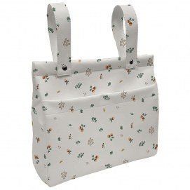 2024 Bolso Polipiel Estampada Castaño Dydados Polipiel Estampada Tejido Impermeable
