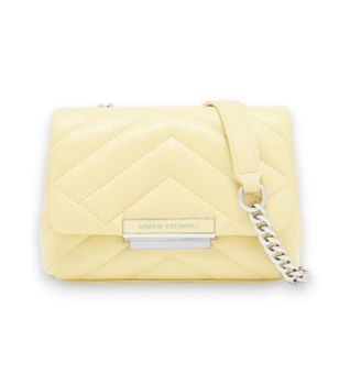 A|X Armani Exchange para mujer. 9485874R742U2149 Bolso Mini amarillo (OSFA), Casual, Poliéster