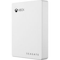 seagate game drive for xbox portable hard drive - 4 tb white white