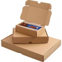 smartbox brown econ mail box 160x113x42mm a6 brown pk25