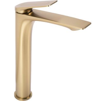 Grifo De Lavabo Rea Avalon Brush Gold Hight