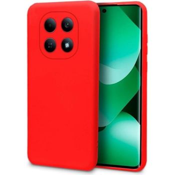 Funda para móvil Cool Carcasa Silicona Roja Antigolpes Flexible para Xiaomi Redmi Note 15