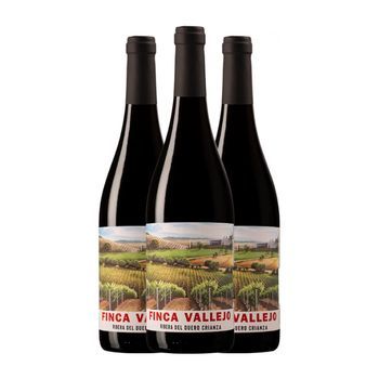 Bela Vino Tinto Finca Vallejo Ribera Crianza 75 Cl 14% Vol. (pack De 3 Unidades)