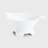 colador en polipropileno blanco o25