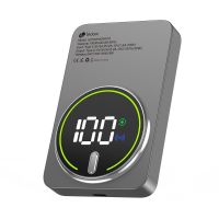 power bank inalambrico leotec 10000mah 20w gris