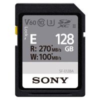 tarjeta sd sony sf-e128a 128gb v60 uhs-ii 270mbs resistente