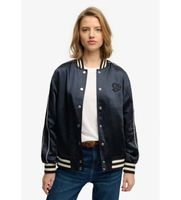superdry para mujer w5012059a chaqueta varsity satin marino xs casual poliester