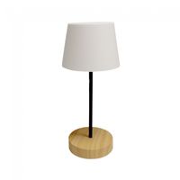 lampara de mesa portatil led merida dimmable 3w