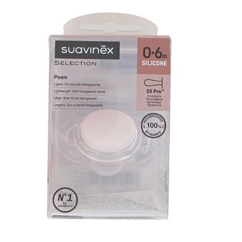 Suavinex Chupete Poem SX Pro Fisiológica 0-6 meses 1ud