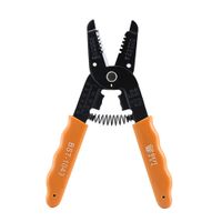 alicates multifuncion para pelar cables con mango de pvc42    alicates para desforrar cables de acero para cables pelables de 025-065mm22-30awg