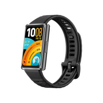 HUAWEI Band 11 Pro Negro Fluoroelastómero Caja de Aleación de Aluminio / Posicionamiento GNSS Autónomo / Seguimiento del Sueño Mejorado