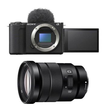 Cámara Mirrorless Sony Alpha ZV-E10 II 26MP 4K 18-105mm WiFi USB-C