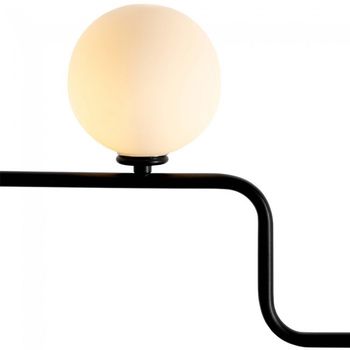 Lámpara colgante lineal (4 luces)