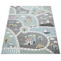 alfombra infantil caprise verde 160x220 cm