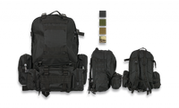 mochila barbaric de nylon 600d de color verde con cremallera y capacidad para 50 litros