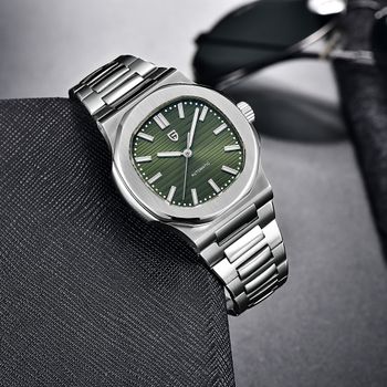 Reloj Mecánico para Hombre PAGANI DESIGN 2026, 40MM, Marca de Lujo, Automático, Luminoso, Resistente al Agua, Cristal de Zafiro AR, Acero Inoxidable, Regalo para Hombre