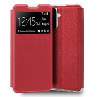 funda cool flip cover para samsung galaxy a36 5g liso rojo