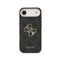 funda para movil guess air carcasa polipiel negra logo dorado ajuste preciso para iphone air