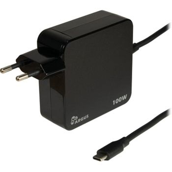 Cargador Inter-Tech PD-2100 USB-C 100W Negro