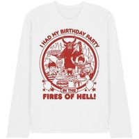 steven rhodes camiseta manga larga birthday in hell para hombre
