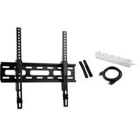 logik ltpskm18 tilt 26-55 tv bracket  power starter kit