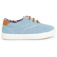 pisamonas zapatillas zapatillas contraste de lona y cordones para nino