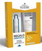 heliocare 360 age active fluid spf50 50 ml  minitalla endocare age barrier niacinal serum gel