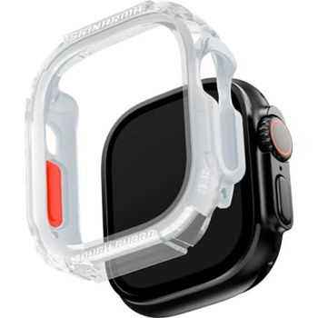 Carcasa Skinarma Atom Case para Apple Watch 49 mm Transparencia Frost