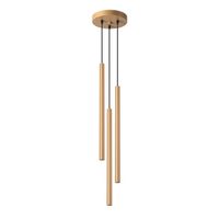 lampara colgante vacu dorado 3 luces