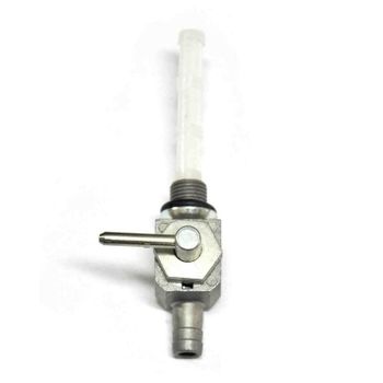 Grifo de combustible M10x1 conexión baja 8mm alu