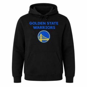 Sudadera Golden State Warriors Team Logo New Era Regular Hoody negra
