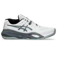 zapatillas de padel asics gel resolution x padel blanco gris