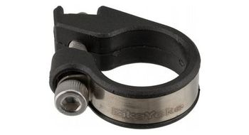 Abrazadera de horquilla de bicicleta para triggy