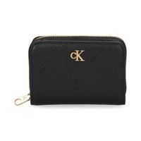calvin klein billeteras mujer - negro talla os