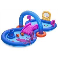 bestway piscina hinchable parque de juegos aventuras mar 330x188x117 cm 2 anos jardin 531
