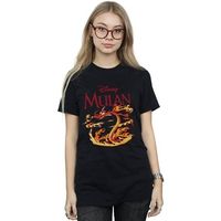 disney camiseta dragon fire para mujer